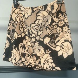 Vintage Dolce & Gabbana velveteen miniskirt